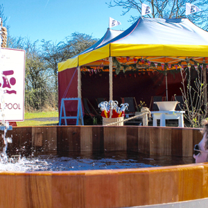 Outdoor pop up spa 3, March 2017